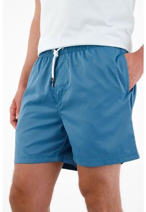 Pantaloneta Azul Para Hombre