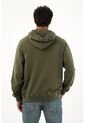 Tennis Buzo Hoodie Verde Con Bordado Decorativo Para Hombre de Tennis
