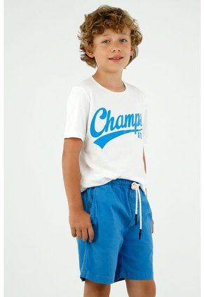 Bermuda Azul Para Niño