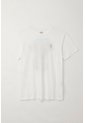 Tennis Camiseta Básica Manga Corta Blanca Para Hombre de Tennis