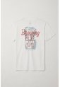 Tennis Camiseta Básica Manga Corta Blanca Para Hombre de Tennis