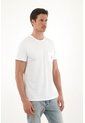 Tennis Camiseta Con Bolsillo Delantero Blanca Para Hombre de Tennis