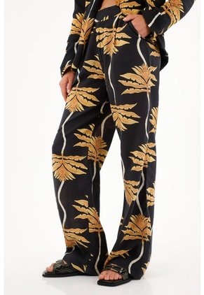 Tennis Pantalón Estampado En 100% Algodón Para Mujer