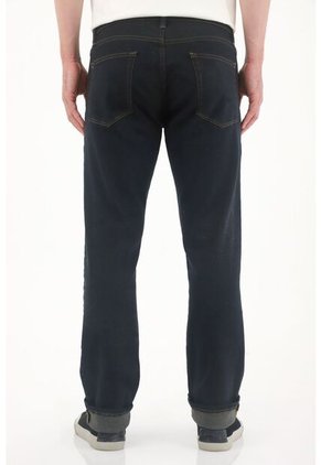 Tennis Jean Recto Azul Para Hombre