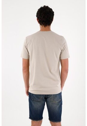 Tennis Camiseta Básica Con Raqueta Gris Para Hombre