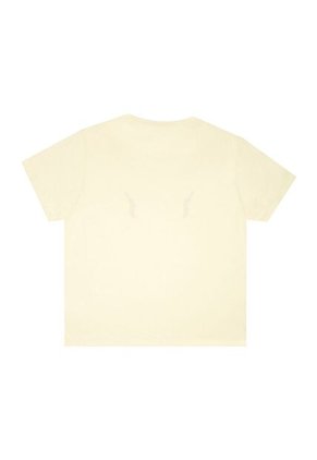 Tennis Camiseta Crudo Con Estampado Para Mujer