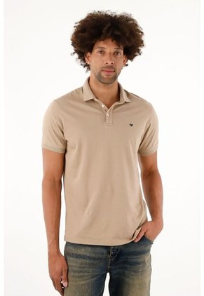 Tennis Polo Café Licrada Para Hombre