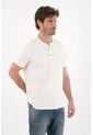 Tennis Camiseta Cuello Neru Con Botones Crudo Para Hombre de Tennis