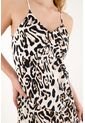 Tennis Vestido Largo Con Estampado Animal Print Para Mujer de Tennis