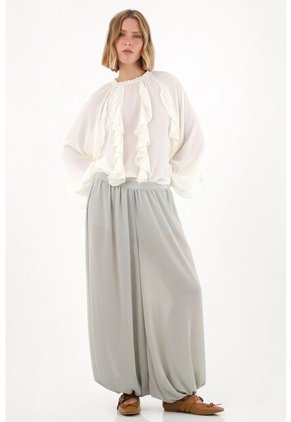 Tennis Camisa Con Diseño De Boleros Crudo Para Mujer