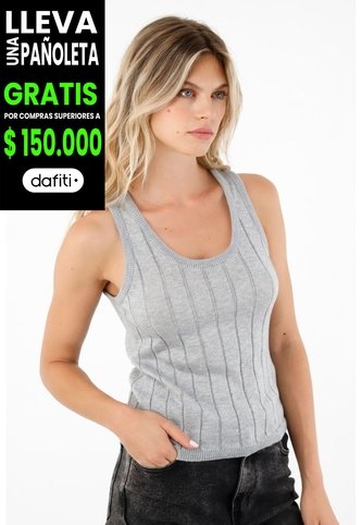 Tennis Camiseta Gris Manga Sisa Para Mujer Tennis