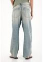 Tennis Jean Horseshoe De Tiro Bajo Con Efecto Vintage Para Mujer de Tennis
