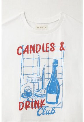 Tennis Camiseta Oversize Manga Sisa Blanca Para Mujer