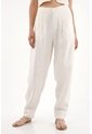 Tennis Pantalón Chino En 100% Lino Crudo Para Mujer de Tennis