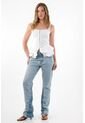 Tennis Camisa Tipo Corsé De Tiras Blanca Para Mujer de Tennis