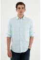 Tennis Camisa Amarilla Manga Larga Para Hombre de Tennis
