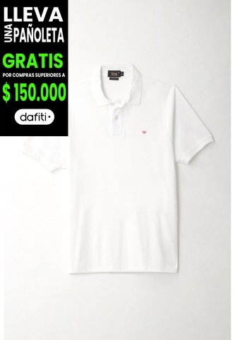 Tennis Polo Blanca Con Raqueta Multicolor Para Hombre Tennis