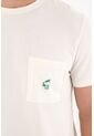 Tennis Camiseta En Tela Con Textura Cruda Para Hombre de Tennis