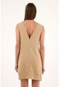 Tennis Vestido Crudo Corto Silueta Tipo A Para Mujer de Tennis