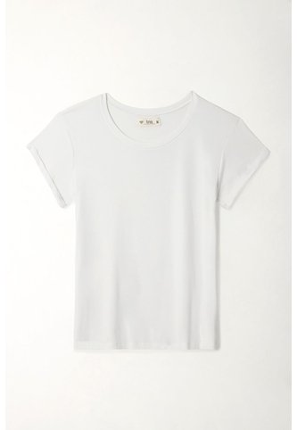 Tennis Camiseta Manga Corta Blanca Para Mujer Tennis