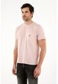 Camiseta Rosada Con Bolsillo Para Hombre de Tennis