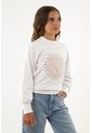 Buzo Crudo Con Aplique Decorativo Para Niña de Tennis