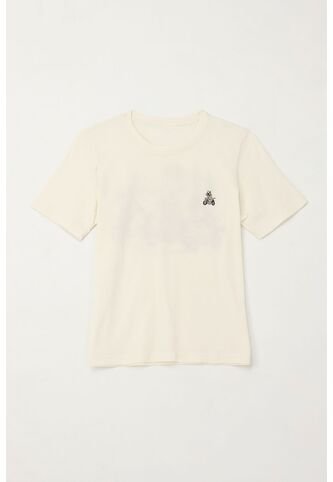 Camiseta Con Estampado Roadtrip Cruda Para Niño Tennis