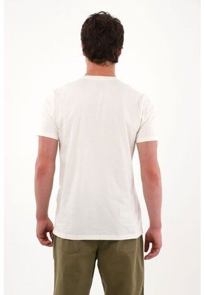 Tennis Camiseta Con Bolsillo De Tapa Crudo Para Hombre