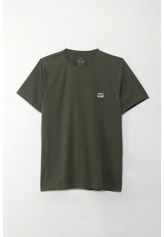 Tennis Camiseta Verde Con Estampado De Surf Para Hombre Tennis