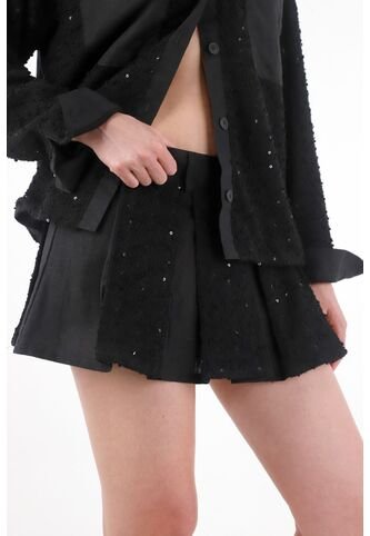 Tennis Falda Short De Tablas Con Lentejuelas Para Mujer Tennis