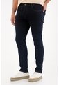 Tennis Jean Skinny Tiro Medio Azul Para Hombre de Tennis