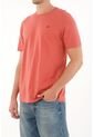 Tennis Camiseta Regular Con Mini ícono De Raquetas En Algodón Coral Para Hombre de Tennis