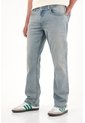 Tennis Jean Recto Tiro Medio Azul Claro Para Hombre de Tennis