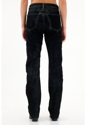 Tennis Jean Velvet Blue Demin Tiro Alto Para Mujer