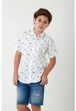 Camisa Blanca Para Niño
