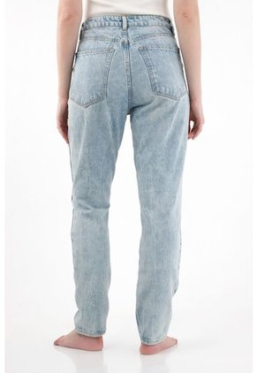 Tennis Jean Mom En 100% Algodón Tono Claro Para Mujer