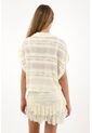 Tennis Camisa Boxy Fit Con Textura Crudo Para Mujer de Tennis