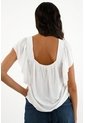 Tennis Camisa Blanca De Tiras Con Bolero Para Mujer de Tennis
