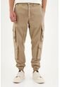 Pantalón Tipo Jogger Café Para Hombre de Tennis
