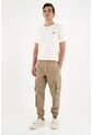 Pantalón Tipo Jogger Café Para Hombre de Tennis