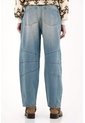 Tennis Jean Horseshoe Tiro Bajo Azul De Silueta Amplia Para Mujer de Tennis