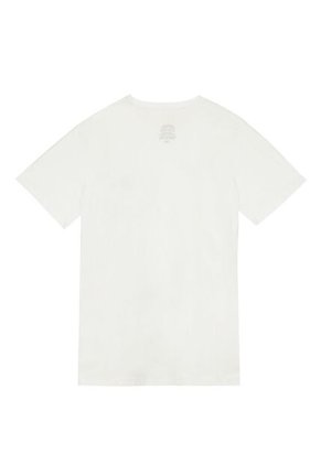 Tennis Camiseta Blanca Regular Fit Con Mini Print Para Hombre