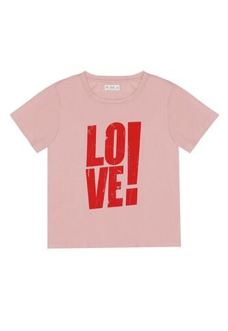 Camiseta Cuello Redondo Rosada Para Mujer Tennis