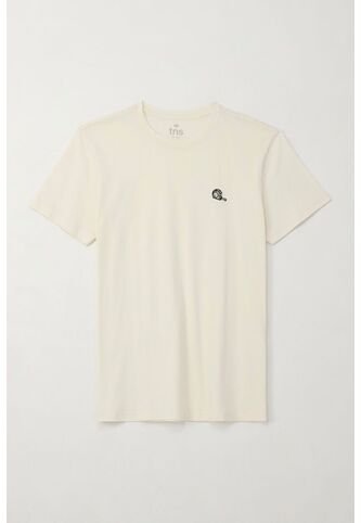 Tennis Camiseta Básica Manga Corta Crudo Para Hombre Tennis