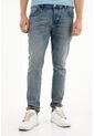 Tennis Jean Skinny Tiro Medio Azul Para Hombre de Tennis