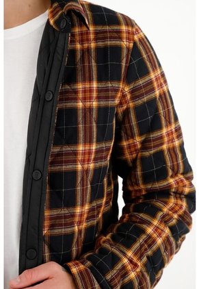 Tennis Chaqueta Doble Faz Negra Para Hombre