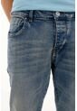 Tennis Jean Skinny Tiro Medio Azul Para Hombre de Tennis