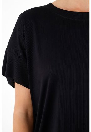 Pijama Negra En Set Para Mujer