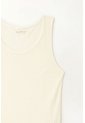 Tennis Camiseta Manga Sisa Crudo Entallada Para Mujer De Silueta Ajustada de Tennis