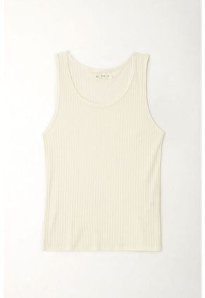 Tennis Camiseta Manga Sisa Crudo Entallada Para Mujer De Silueta Ajustada